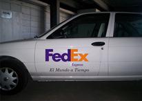 Rotulacion de Vehiculos-Fedex
